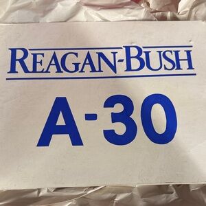 Reagan-Bush A-30 Sign